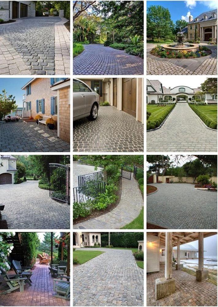 Dark grey G654 cube stone Product show(001)