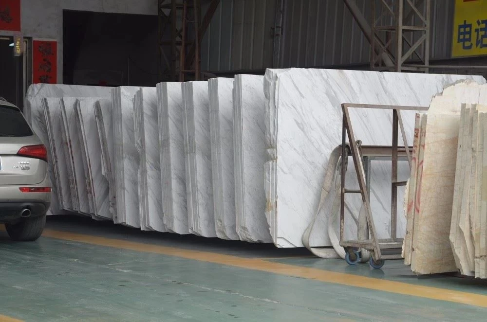 Carrara White marble slabs new arrival Carrara White marble slabs new arrival