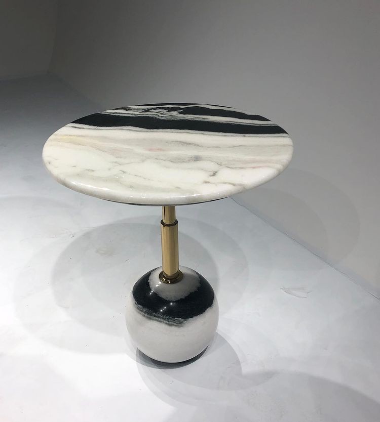 Panda White Marble table top