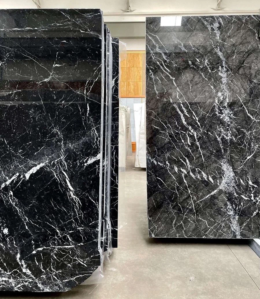 Grigio carnico marble slab