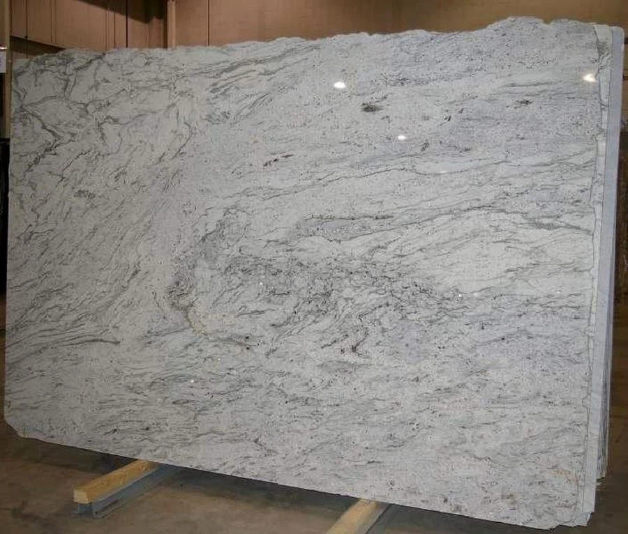 river white granite polished slab supplier