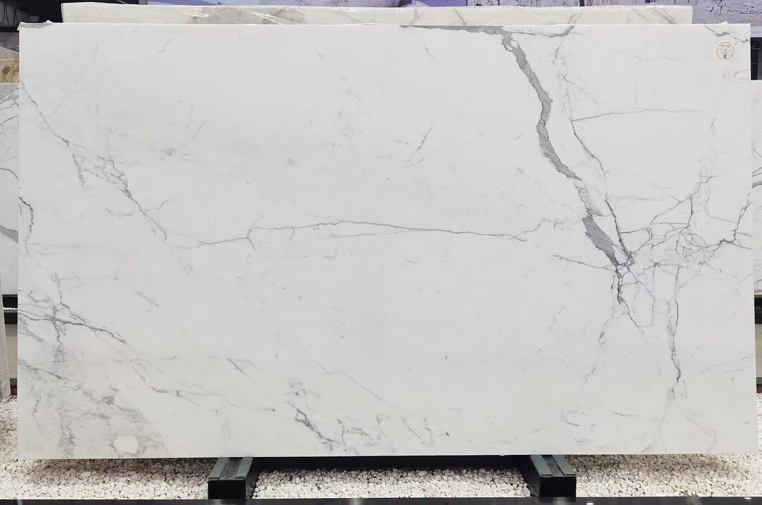 Calacatta White Marble slab