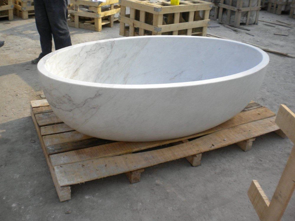 luxury stone bathtub