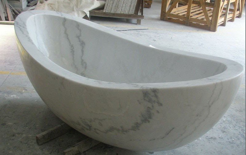 natural stone bathtub