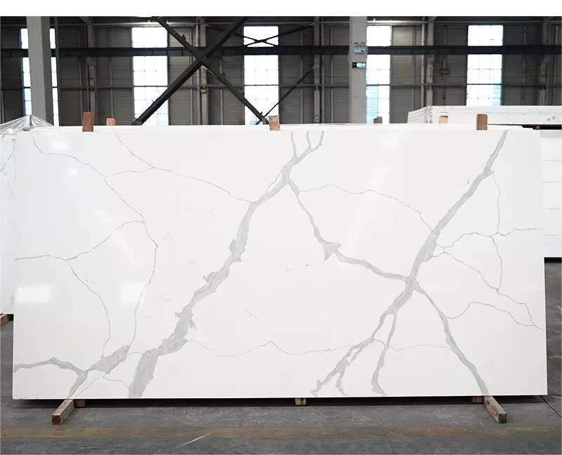 Calacatta White quartz slabs