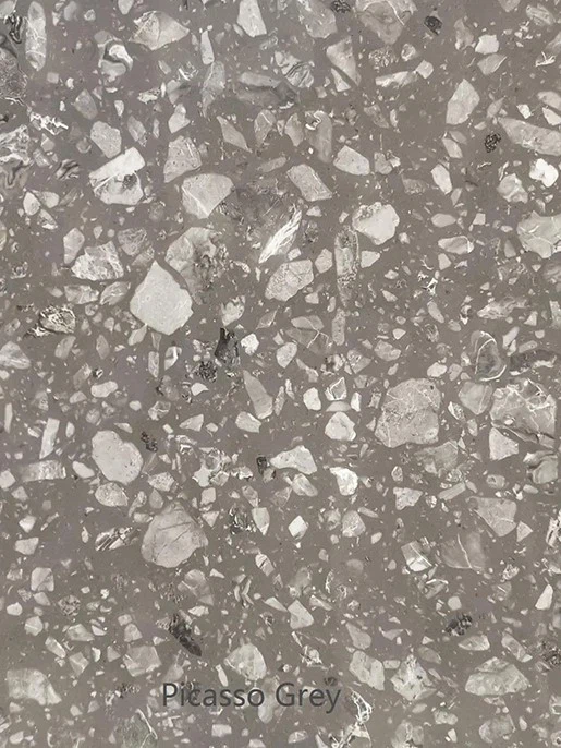 Picasso Grey Terrazzo slab Picasso Grey Terrazzo slab