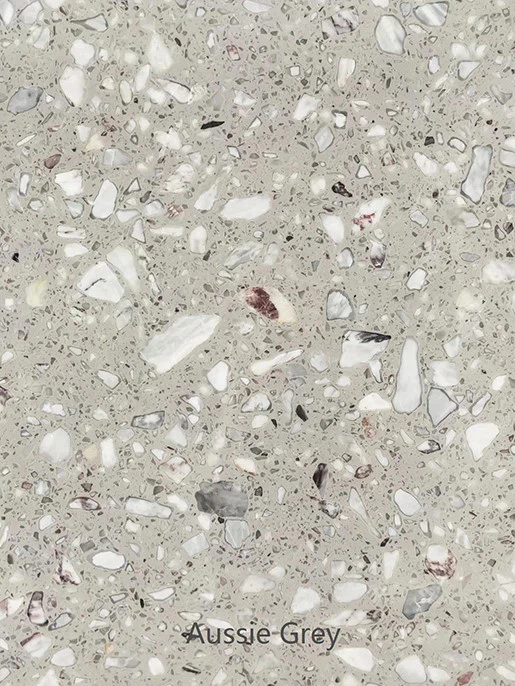 Aussie Grey Terrazzo Slab Aussie Grey Terrazzo Slab