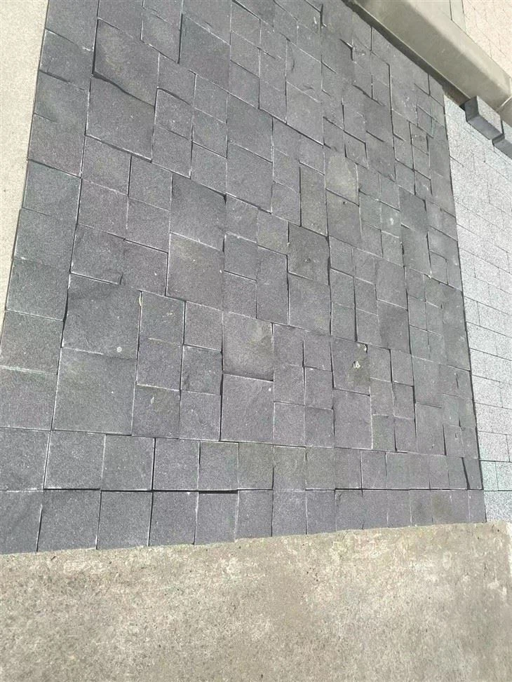 Natural Black Basalt Stone Floor Tiles Pavers Stone best