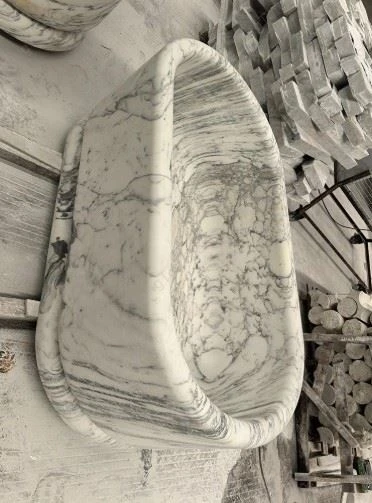 Arabescato Corchia Marble Bathtub suppliers