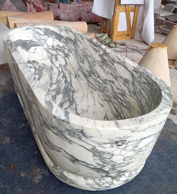 Arabescato Corchia Marble Bathtub high quality