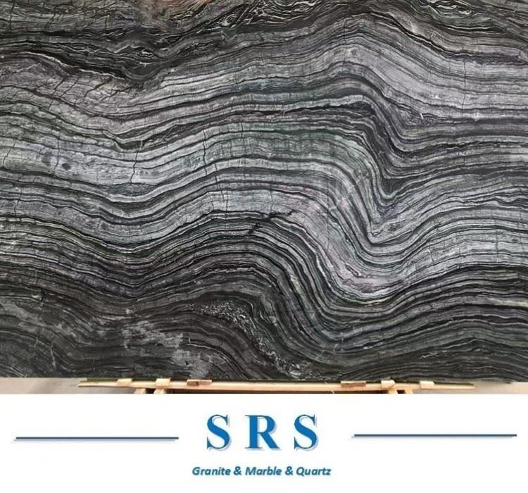 Black Wood Vein Marble