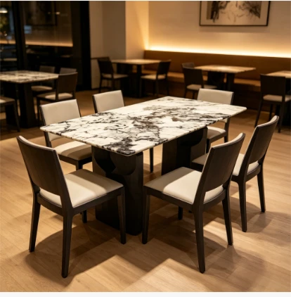 Brazil Splendor White Granite Dining Table 1600*800 /1800*900 mm