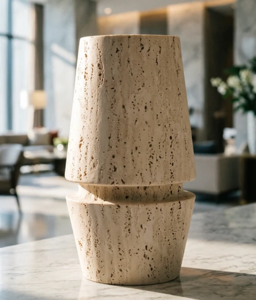 TRAVERTINE VASE high quality