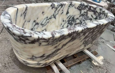 Calacatta Viola Marble Bathtub price