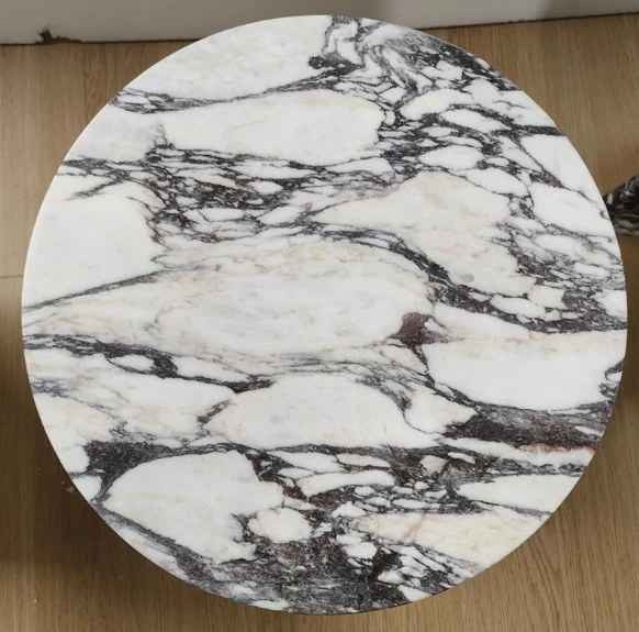 Calacatta Viola Marble Side Table Round Table best
