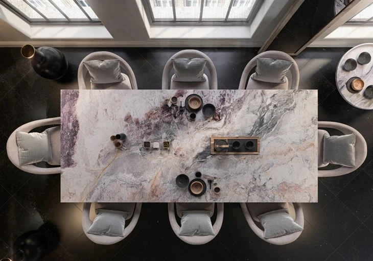 Cherry Blossom Marble | 2cm Slabs For Home Decoration