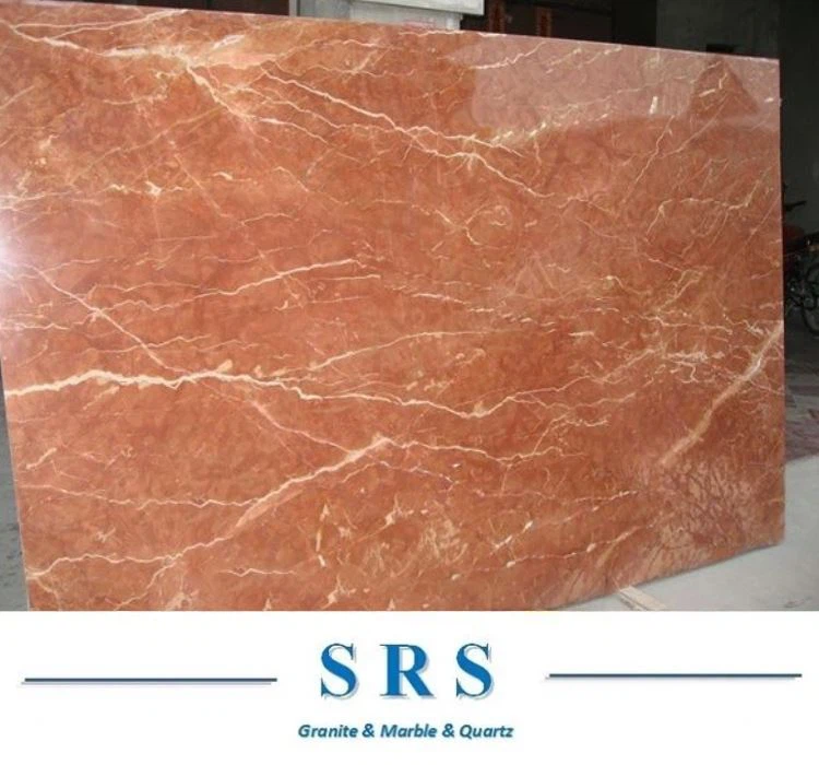 Coral Red Marble