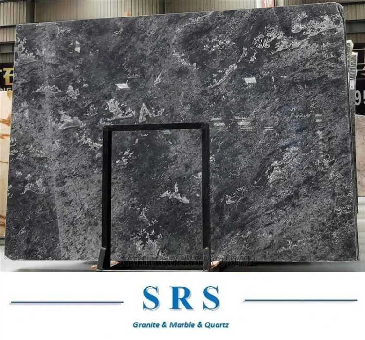 Dark Gray Marble Slab