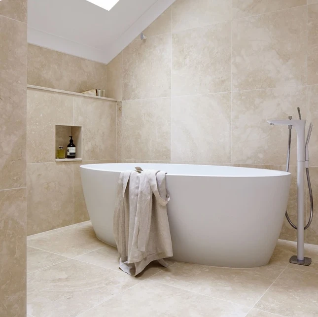Elegant Italian Navona Travertine Stone For Luxury Interiors&Architecture high quality
