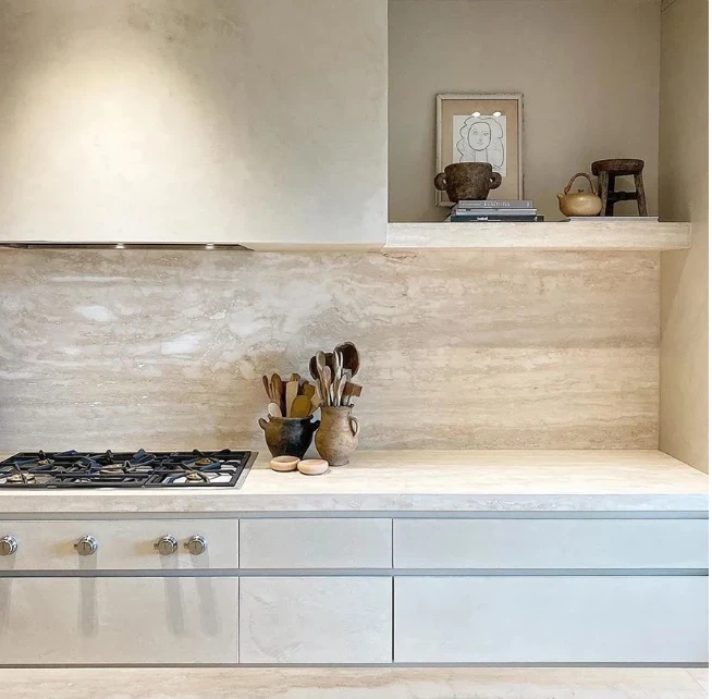 Elegant Italian Navona Travertine Stone For Luxury Interiors&Architecture high quality