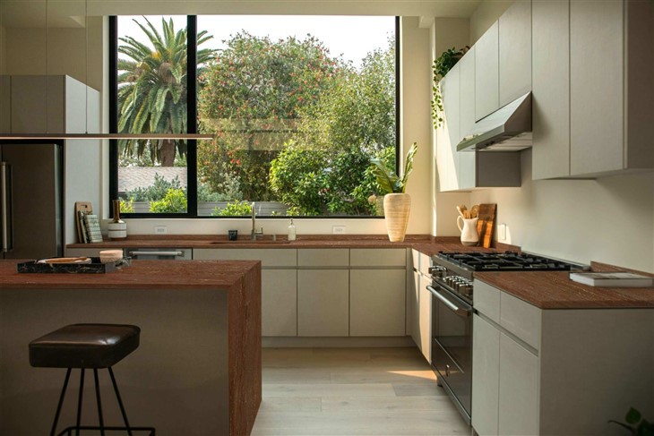 Factory Customized Matte Rosso Travertino Sintered Stone price