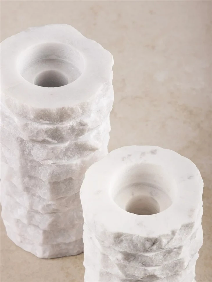 Flores Marble Candle Holders high quality
