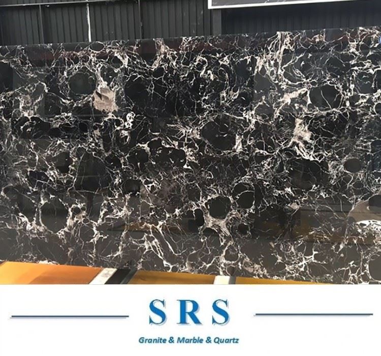 Ice Black Marble