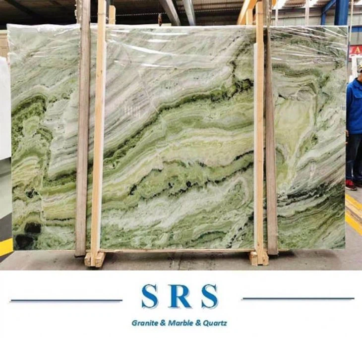 Jade Green Marble Slab