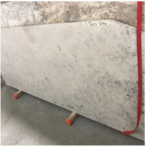 Jura Gray Limestone Honed Tiles For Wall Cladding And Flooring factory
