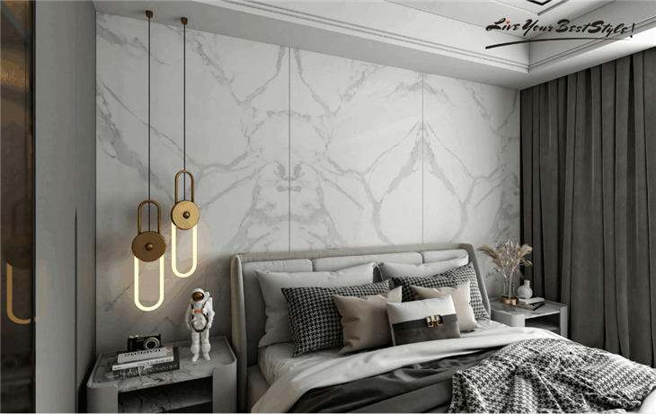 Large Format Porcelain Slabs Calacatta Kataba White Sintered Stone Thin Veneer Stone factory
