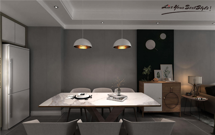 Large Format Porcelain Slabs Sintered Stone Clear Cement Veneer Sheet Wall Panel high quality