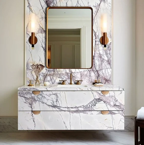 Lilac White Marble