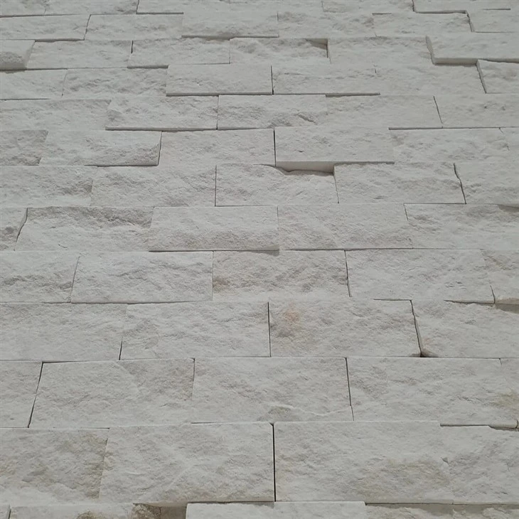 Limra White Limestone Split Face 300x300mm Matt Decorative Wall Tile high quality