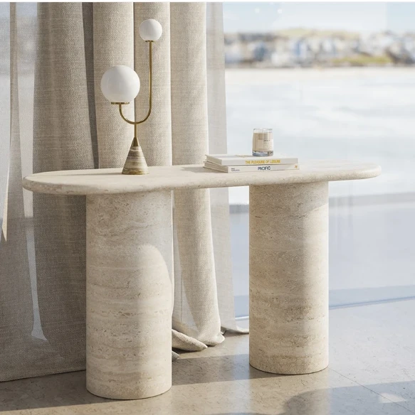 Narrow Travertine Console Table suppliers