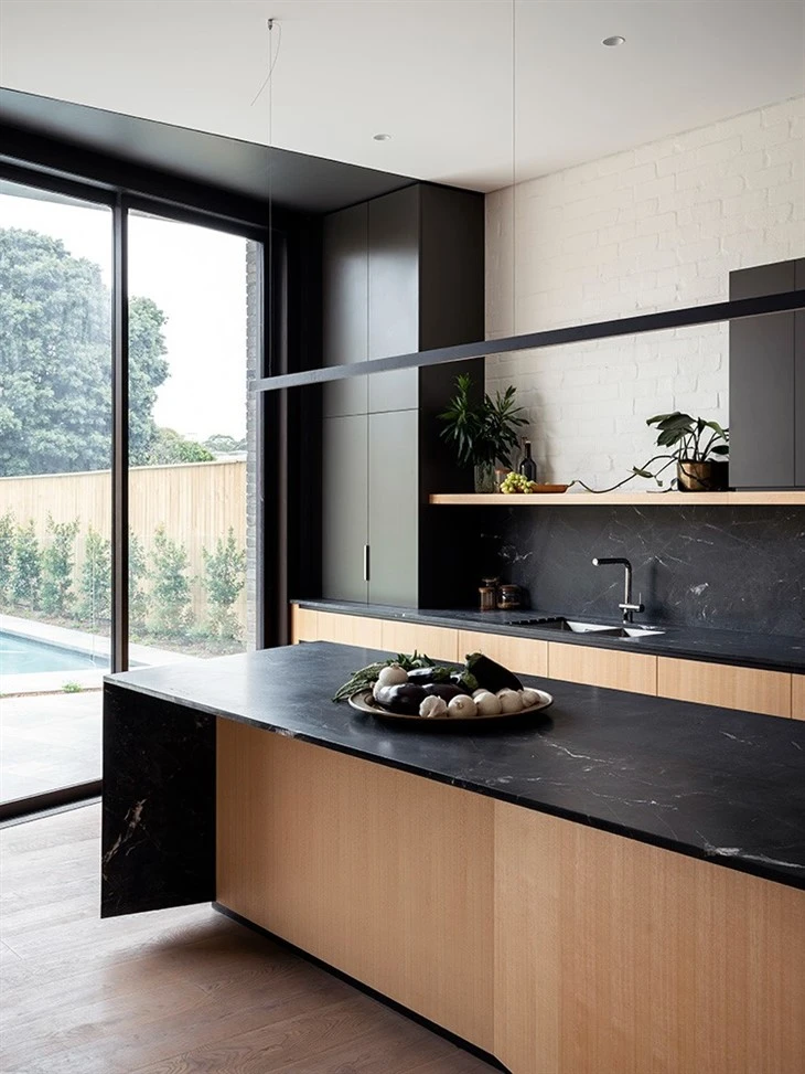 Negresco Black Quartzite Slabs factory