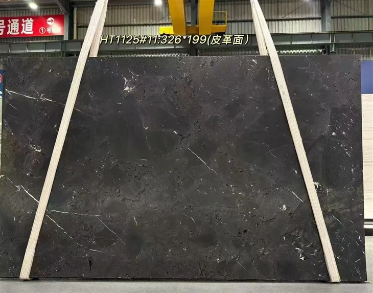 Negresco Black Quartzite Slabs factory