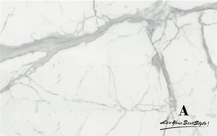 Piedra Sinterizada Bendable Stone Calacatta White Sintered Stone Wall Tile Panels-white suppliers