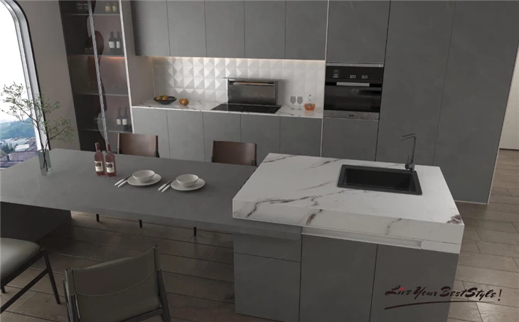 Piedra Sinterizada Engineered Stone Sintered Stone Wall Panel Wall Cladding high quality