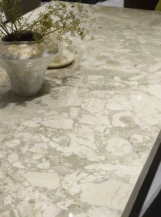 Polished Italy Monet Garden Marble Slabs For Decoration high quality