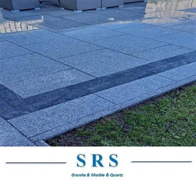 Blue Grey Granite Paving Slabs