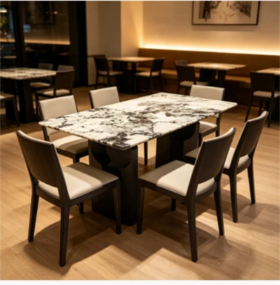 Brazil Splendor White Granite Dining Table 1600*800 /1800*900 mm