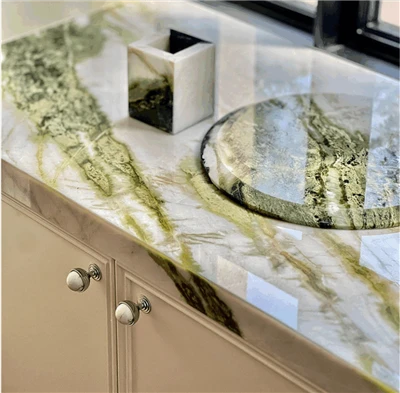 Chinese New Material Northland Cedar Marble Polished Slabs