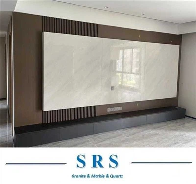 Crystal White Marble Slab