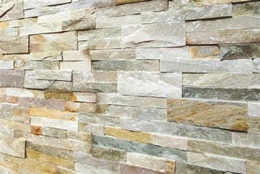 Culture Stone Wall Cladding Black Slate/Yellow Wooden Slate