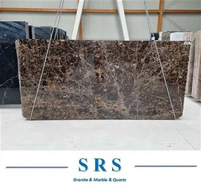Dark Emperador Marble Large Slab