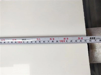 Engineered Pure White Artificial Stone Marble Slab