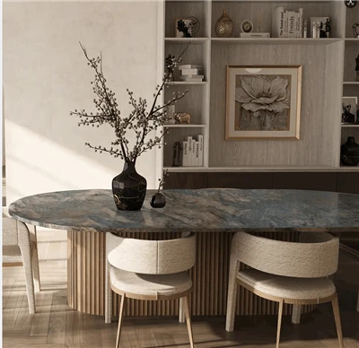 Exotic Brazilian Blue Stone Jeriba Blue Quartzite