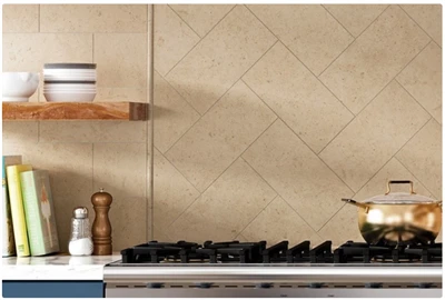 Gascogne Beige Limestone Matte Decorative Wall Tile Floorings