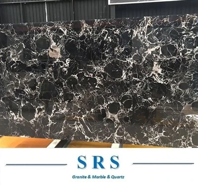 Ice Black Marble