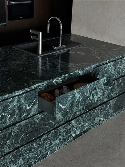Luxury Italian Green Stone Prada Green Marble Slabs